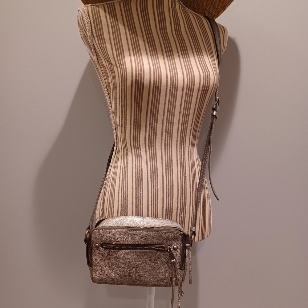 Pre-owned Frye (Silver Tumbled Metallic) HandBag